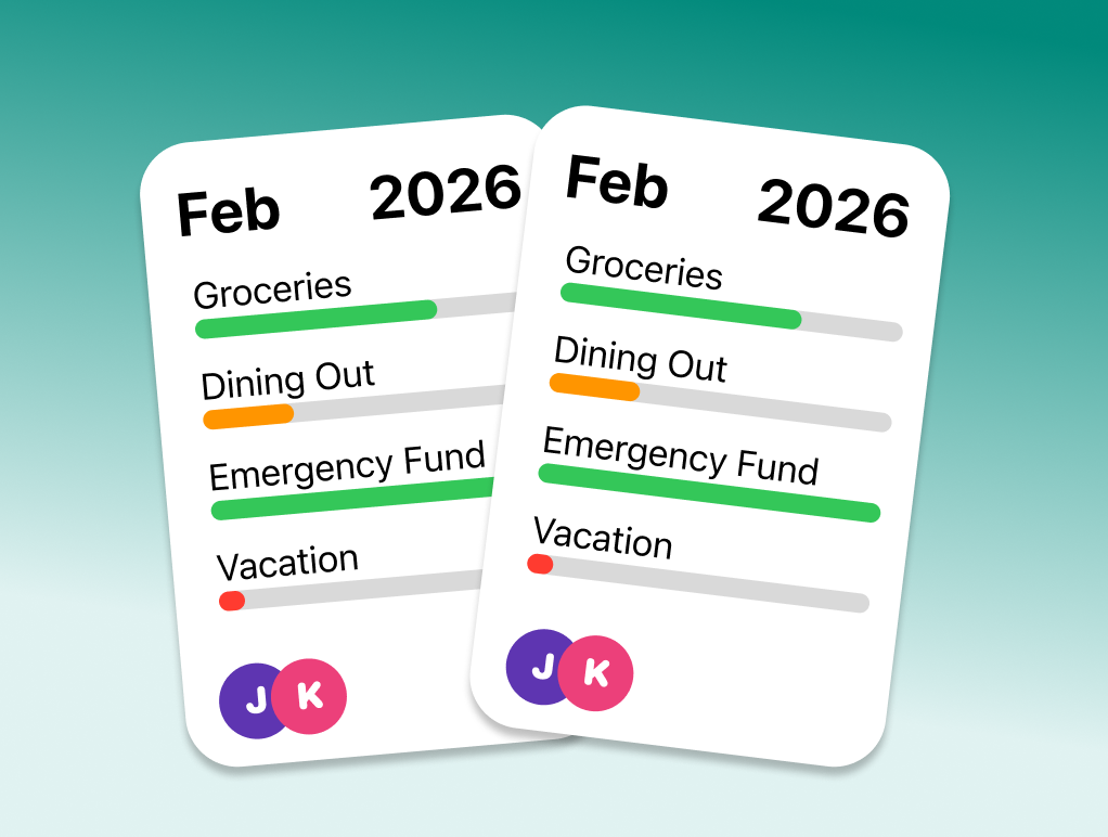 Budget together, stress less.